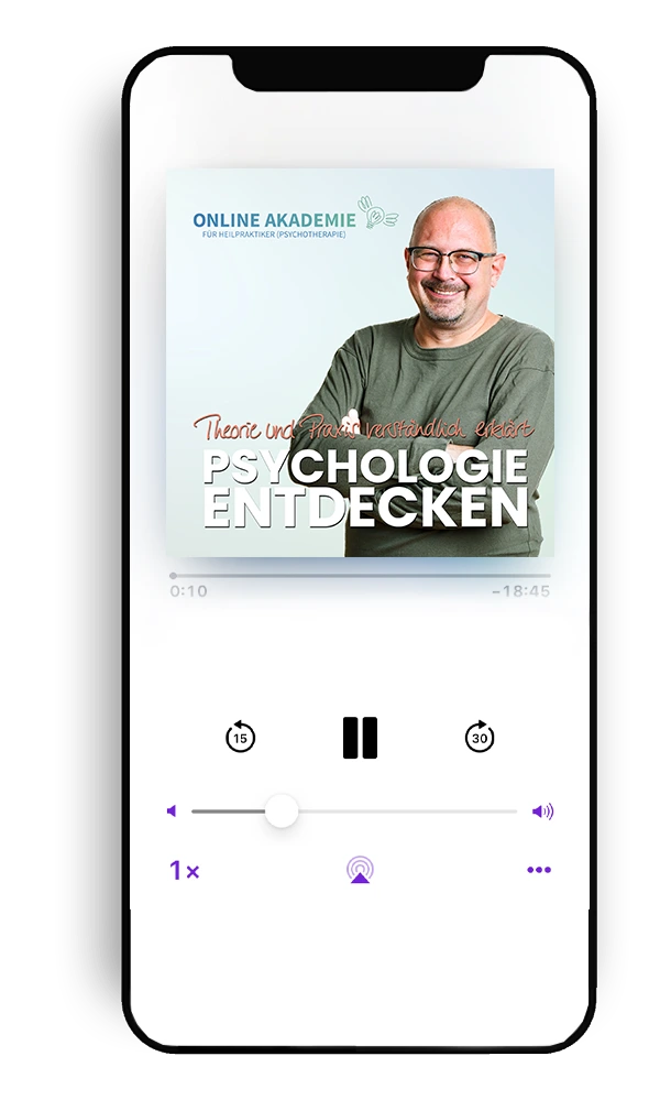 Podcast „Psychologie entdecken“ Podcast-Cover „Psychologie entdecken“ – HPP und Psychologie